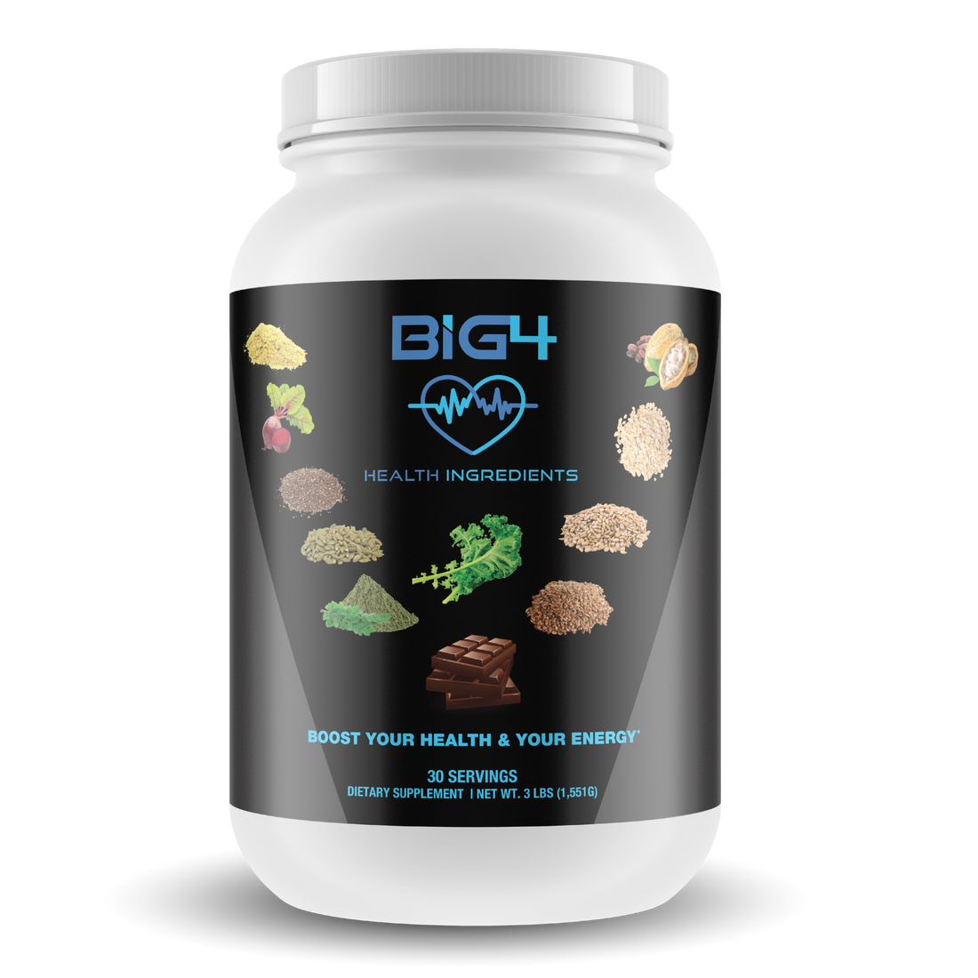 BIG4 Health Ingredients | best plant based protein powder to build muscle