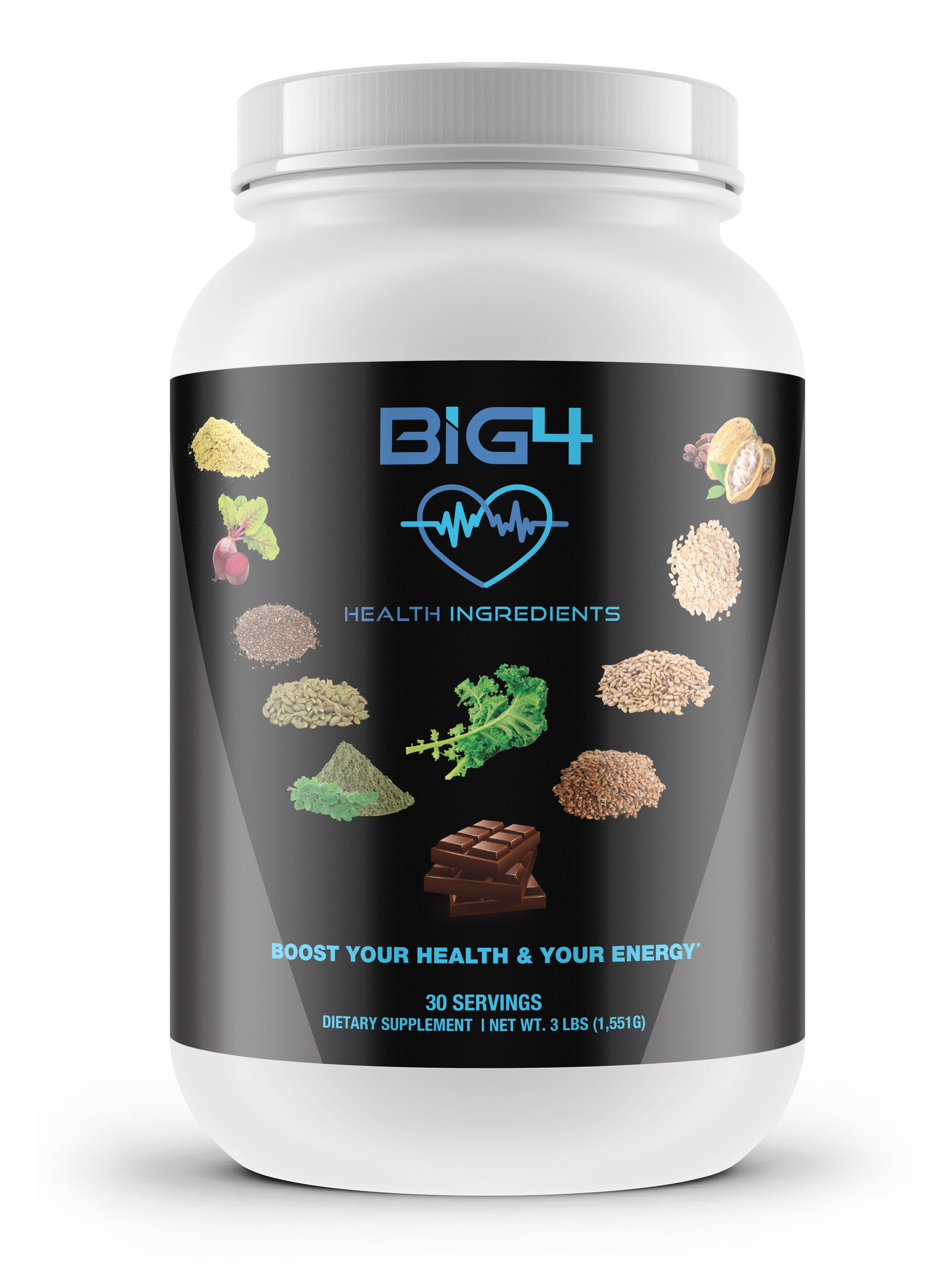 Big4 Health Ingredients Boost Your Health & Your Energy